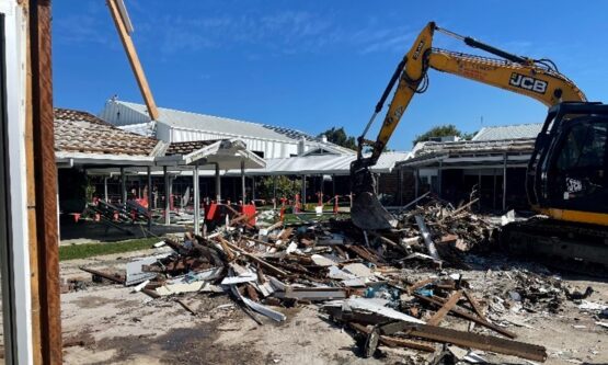Science Block External Demolition – Covered Walkways & Structures